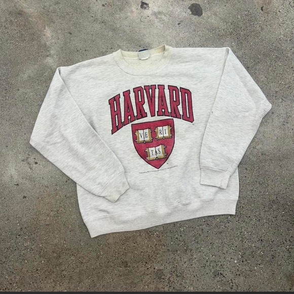 Lee Other - Vintage 80s Harvard Lee Heavyweight Crewneck Sweatshirt
